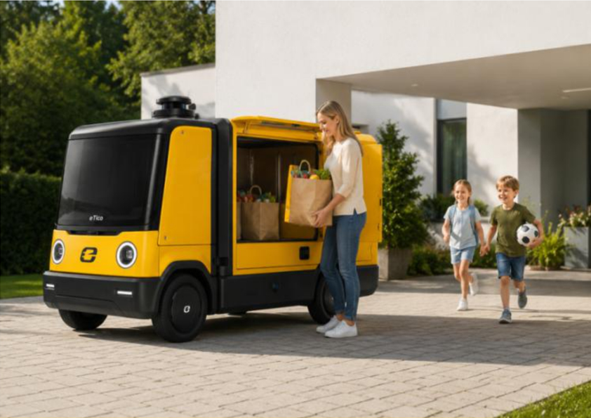 eTico Delivery, the delivery version of the eTico platform